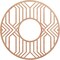 Ekena Millwork Empire Wood Fretwork Pierced Ceiling Medallion, Cherry, 28"OD x 10 1/4"ID x 3/8"T CMWP28X28X0375EPCH - alternate 1